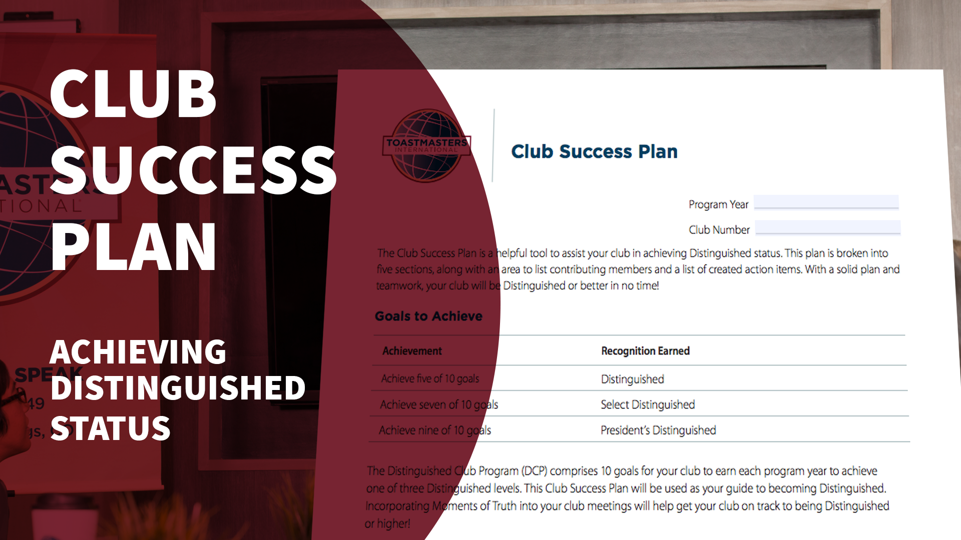 Club Success Plan