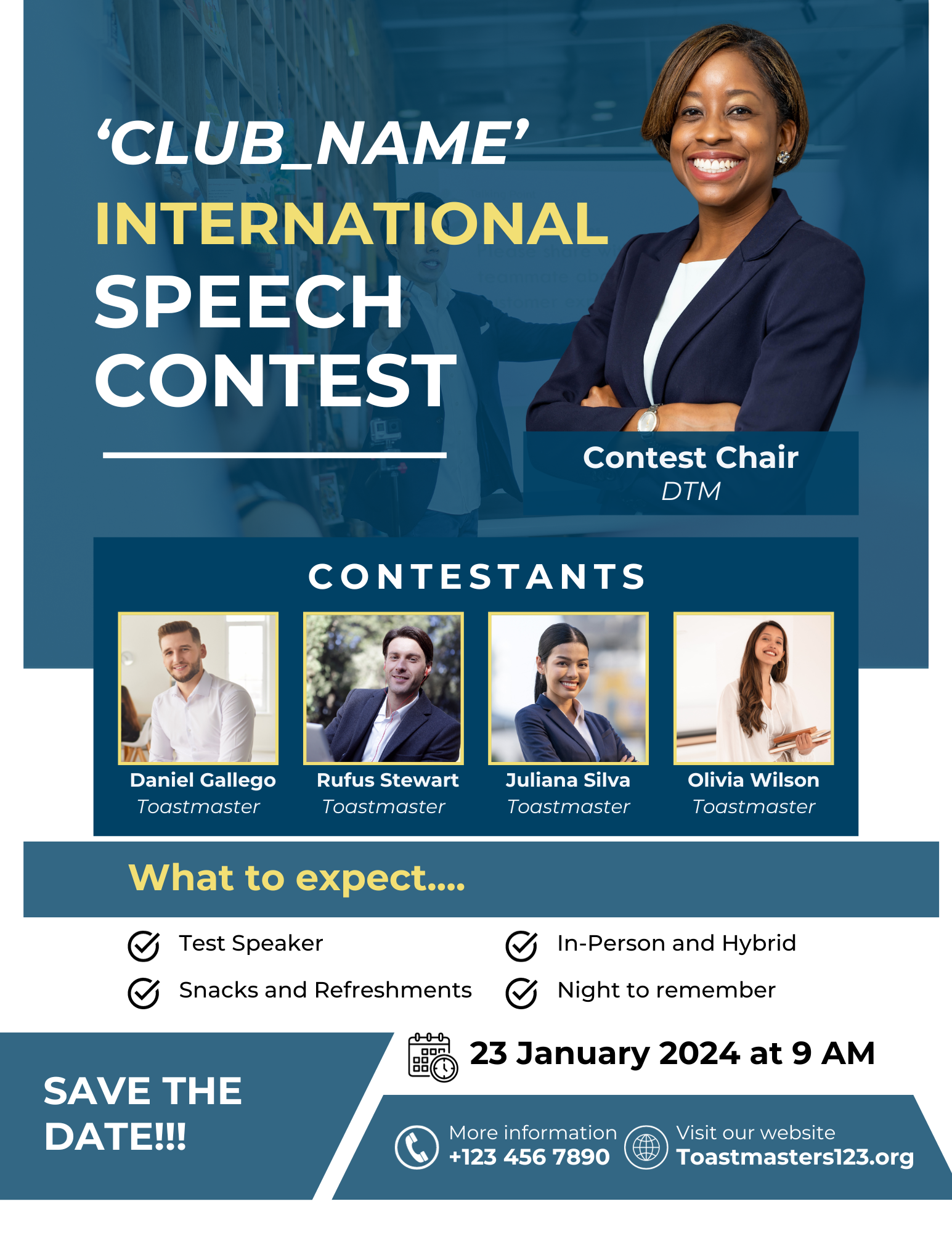 International Speech Contest - Club Level