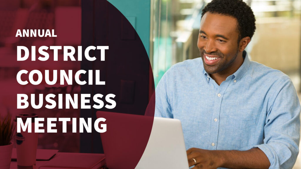 District Council Annual Business Meeting