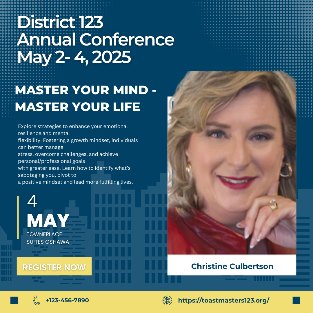 District 123 Spring Conference Dates, Times, Address