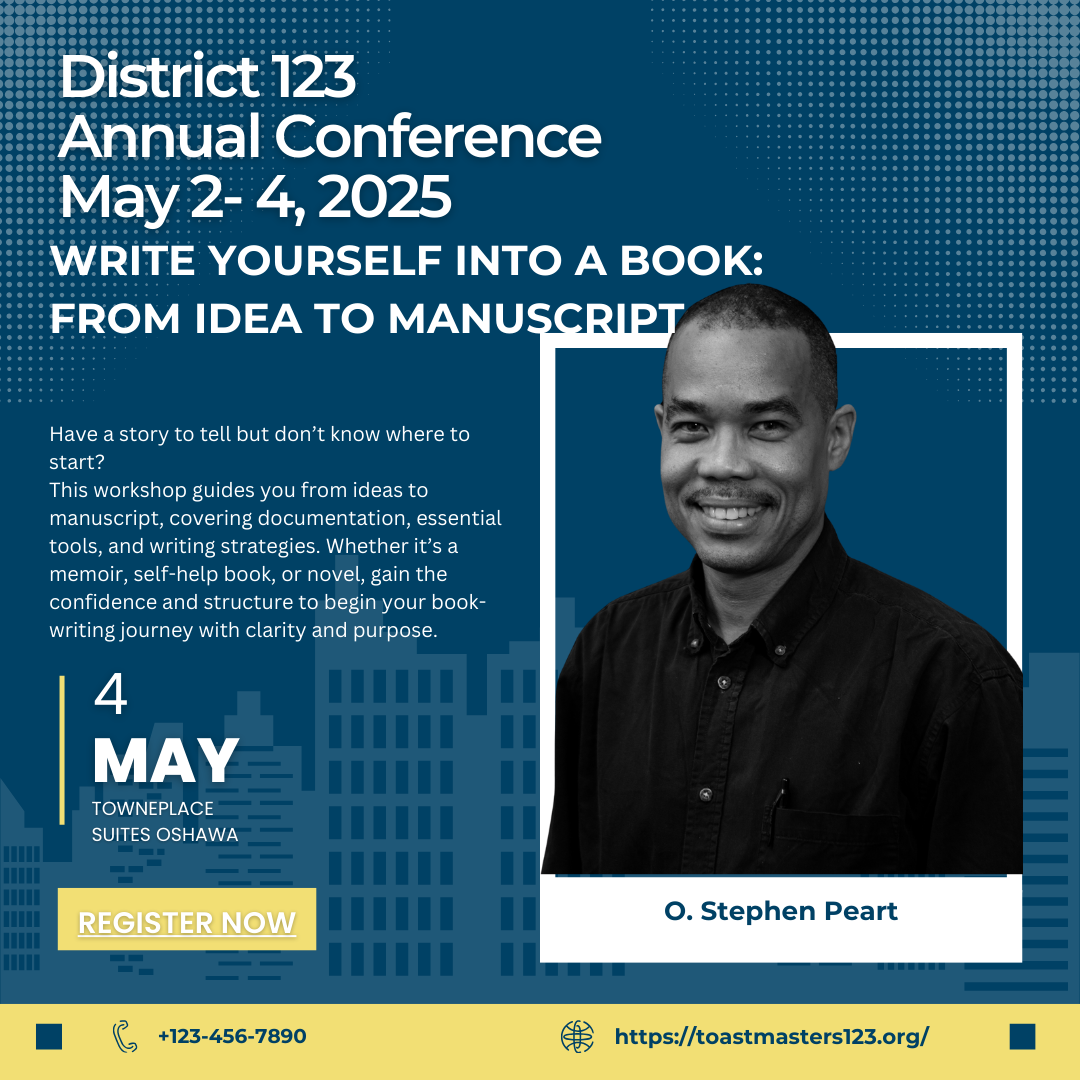 District 123 Spring Conference Dates, Times, Address