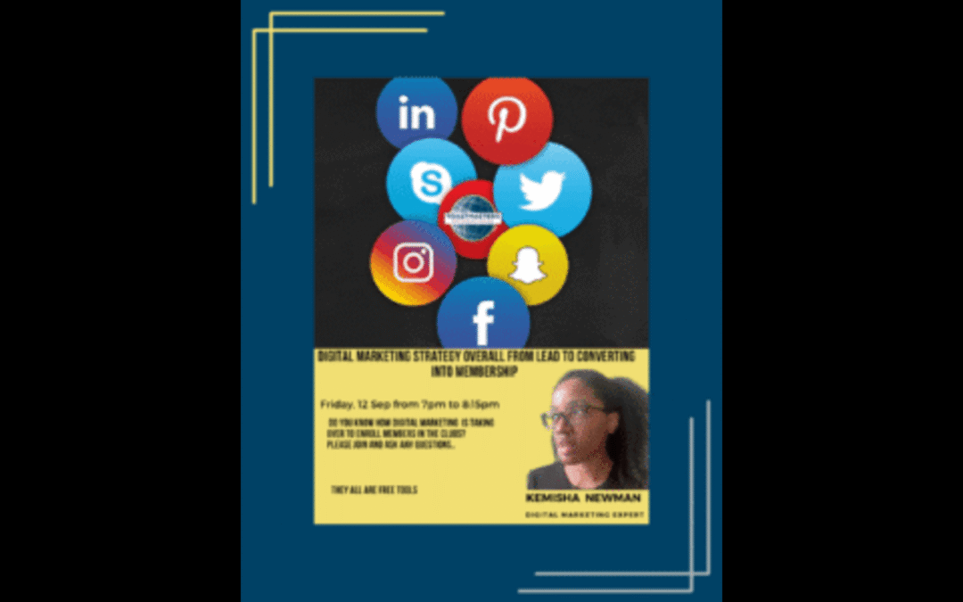 Digital marketing strategy overall from lead to converting into membership
