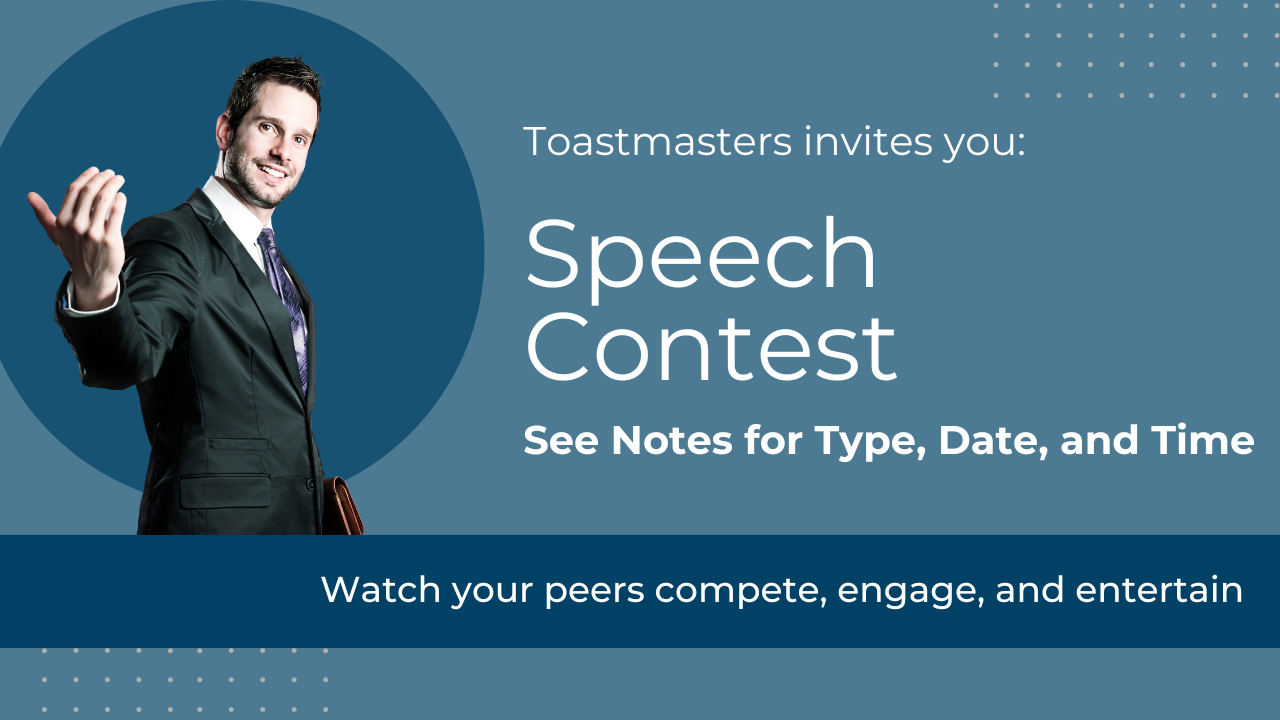 Generic Speech Contest Template Generic Speech Contest Template