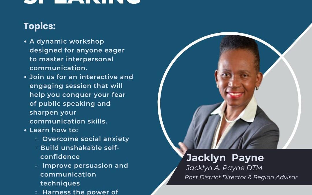 The Art of Public Speaking