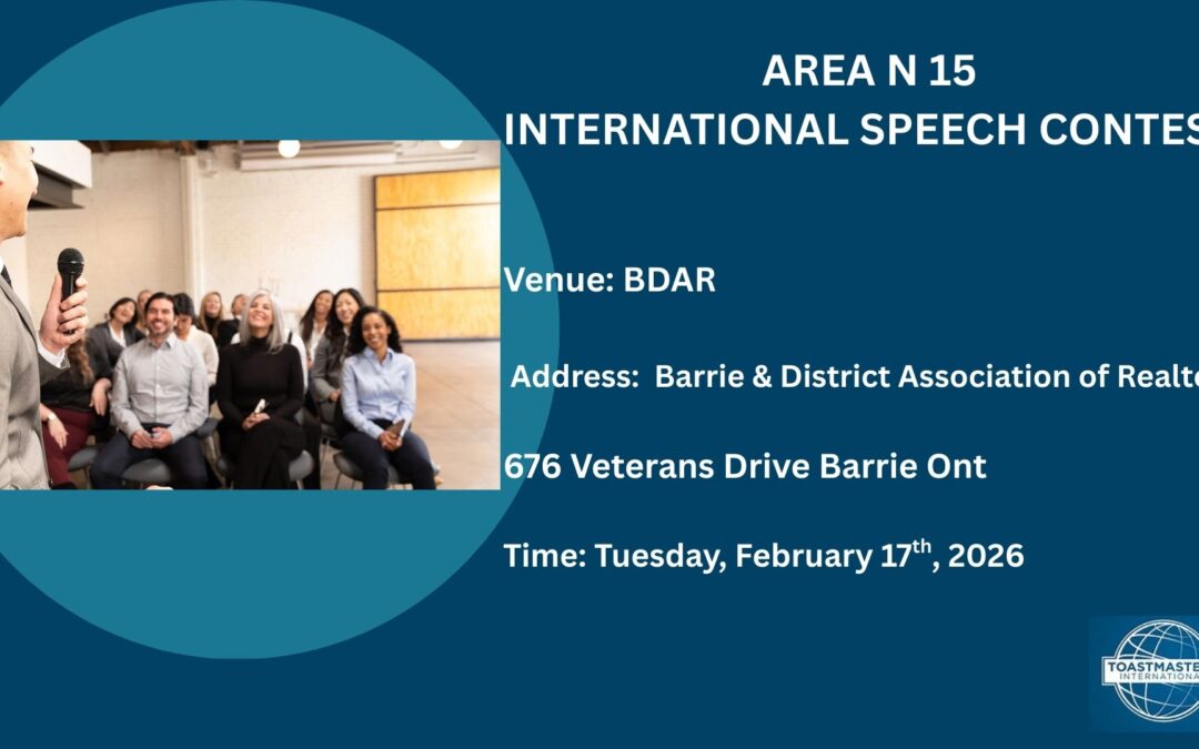 Area N15 International Speech Contest