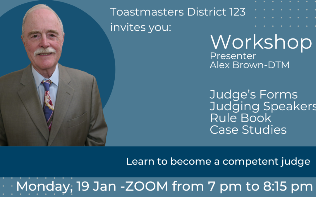 Judges, before judging