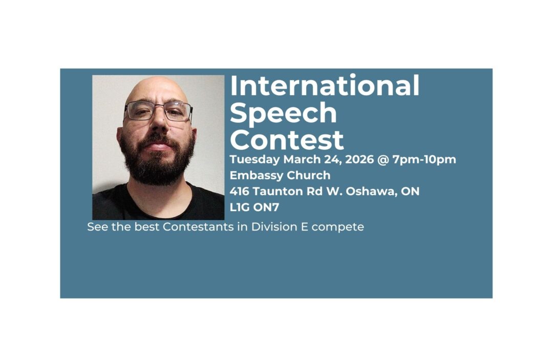 Division E International Speech Contest
