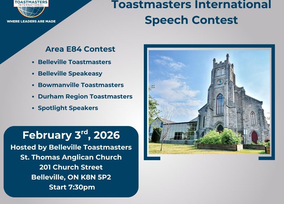 Area E84 International Speech Contest