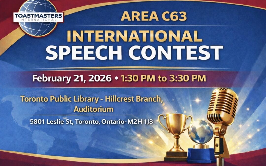 Area C63 International Speech Contest