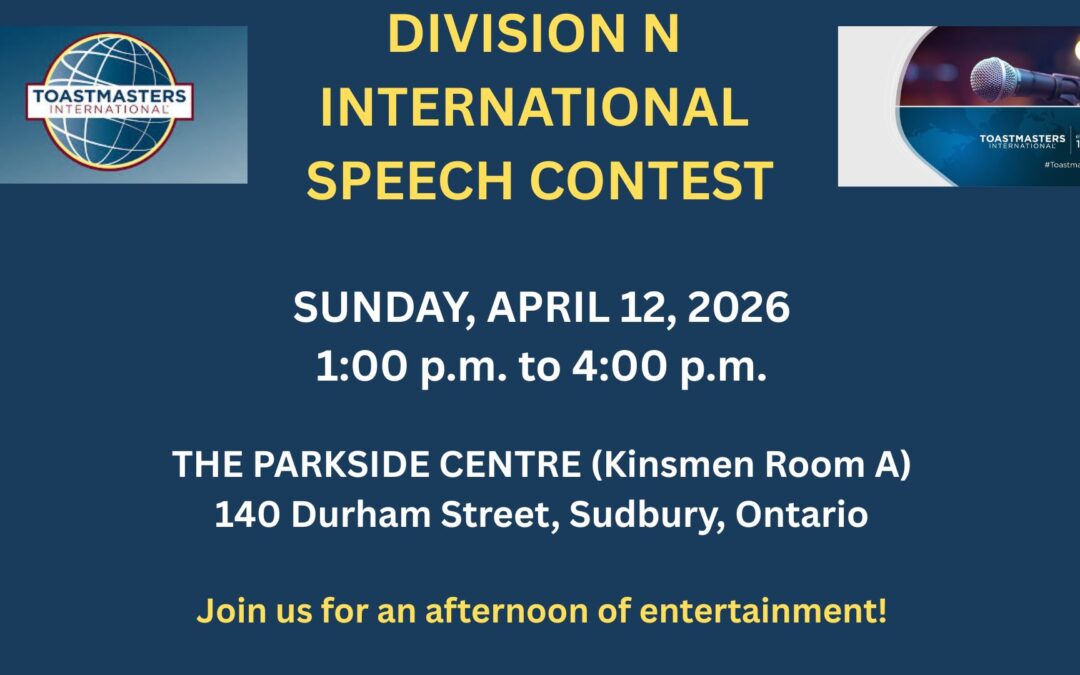 Division N International Speech Contest