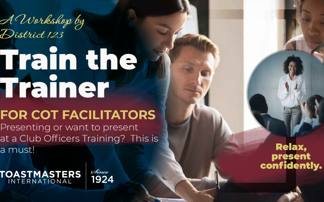 Train the Trainer – COT Facilitators July 26, 2026