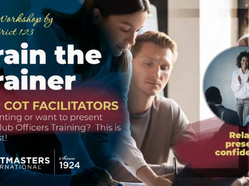 Train the Trainer – COT Facilitators July 21, 2026