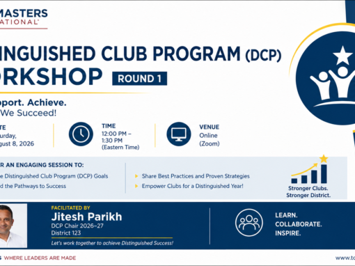 Distinguished Club Program Workshop (DCP) Workshop – Round 1 Distinguished Club Program Workshop (DCP) Workshop – Round 1