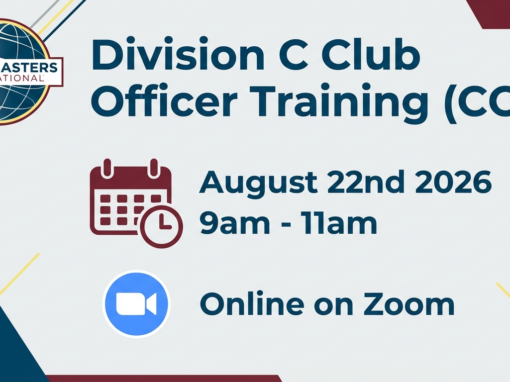 Division C Club Officer Training (COT) Round 1 Division C Club Officer Training (COT) Round 1