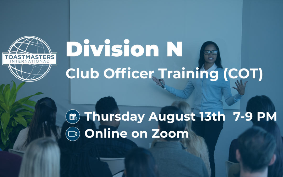 Division N Club Officer Training
