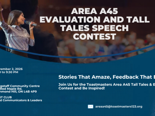 Area A45 Tall Tales & Evaluation Contest
